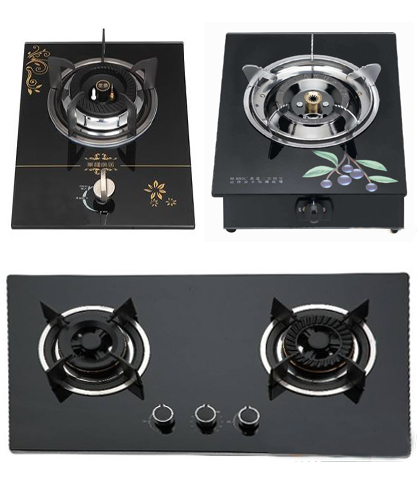 燃气灶具用胶方案