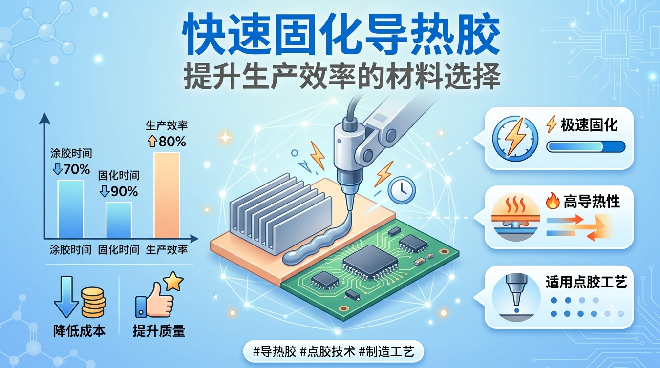 快速固化导热胶：提升生产效率的材料选择