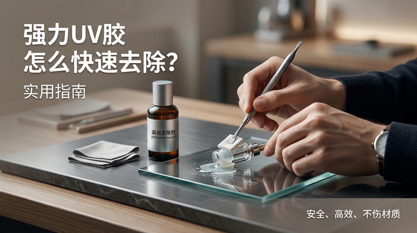 强力UV胶怎么快速去除？教你几个安全去除无影胶的小妙招