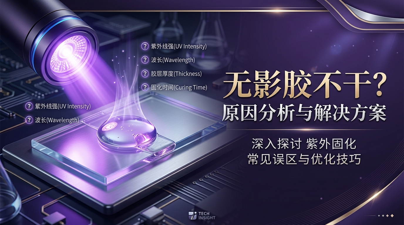 为什么无影胶照了紫外线灯还是不干？原因分析与解决方案