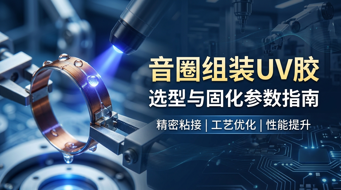 扬声器音圈组装用UV光敏胶怎么选？点胶工艺与固化参数