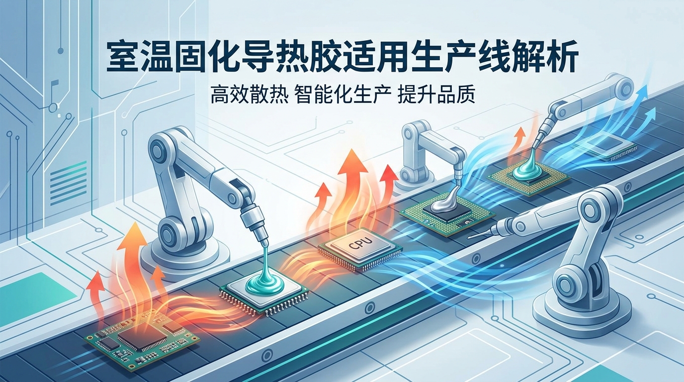 室温固化导热胶：适用于哪些生产线